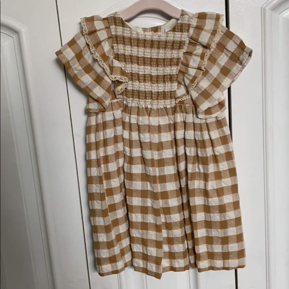 Zara Girls Gingham Dress